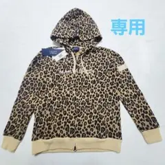 【新品】PEARLY GATES レオパード パーカー M ゴルフ レディース