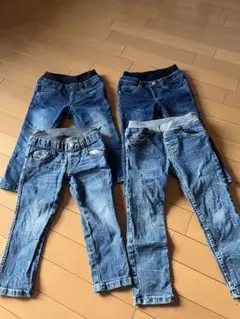 男の子デニムまとめ4本セット