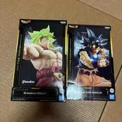 ドラゴンボール Grandista 孫悟空　ブロリー　フィギュア2種セット