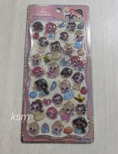 ディズニー　プリンセス プチドロップステッカー　シール　正規品