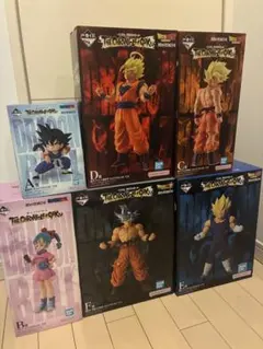 ドラゴンボール　一番くじ　フィギュア　A B C D E F賞