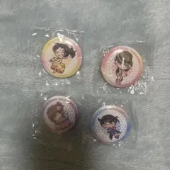 名探偵コナン 缶バッジ 4個セット　びっくらぽん