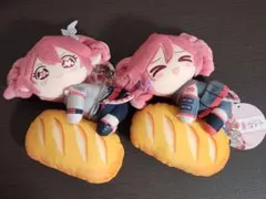 ① 重音テト フランスパンぬいぐるみ 2点セット