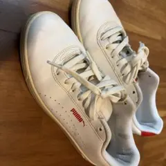 PUMA ホワイト スニーカー レディース