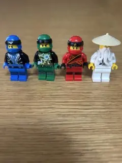 LEGOニンジャゴー　ミニフィグ4体セット ダブルフェイス