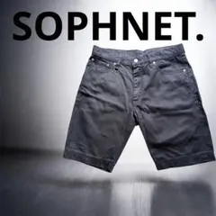 美品【SOPHNET.】ソフネット ブラック デニム ショートパンツのサムネイル