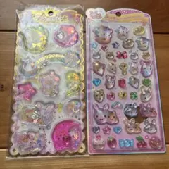 【新品未開封】フワフワらびちゃん ウォーターシール うるちゅる シール ２枚