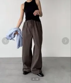 CANAL JEAN COIN コットンスノーパンツ