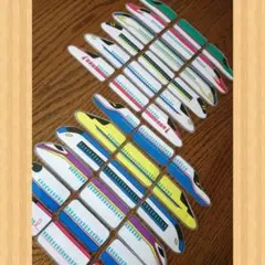 新幹線＊保育教材　保育士　パズル　絵合わせ　知育玩具　手作り　プラレール