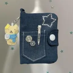 キーホルダー付き　ドット　トレカケース　コレクトブック　ウィッシュコア　kpop