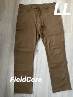 FieldCore パンツ LL メンズ ワークマン カーゴパンツ ブラウン