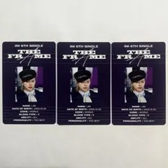 INI 松田迅 THE FRAME トレカセット