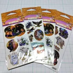 【未開封】ハリー・ポッター ステッカー シール 3種 4枚セット