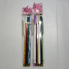 鬼滅の刃 柱 日輪刀 和風えんぴつ 4本セット まとめ売り 新品未使用 鉛筆