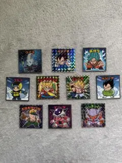 ドラゴンボールマン　ビックリマンシール コラボ10枚セット