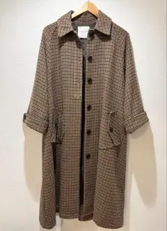 FREAK’S STORE チェックロングコート