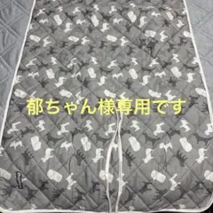 シルエットドッグクールカフェマット、グレーMサイズ