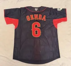 埼玉西武ライオンズ 源田壮亮 直筆サイン ユニフォーム 侍ジャパン WBC Yahoo!オークション - 侍ジャパン 直筆サイン入り着用済みユニホーム（