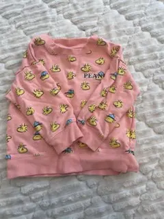 B:ming by beams PEANUTS スヌーピー トレーナー 100