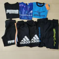 PUMA adidas Mizuno スポーツウェアセット140〜150