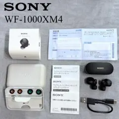 소니 무선 노이즈 캔슬링 이어폰 WF-1000XM4 블랙