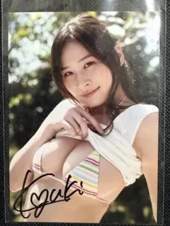横野すみれ 抽プレ 直筆サイン入り チェキ アイドル - メルカリ