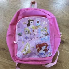 ディズニープリンセス リュック ピンク