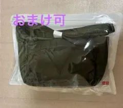 【新品】UNIQLO 撥水機能付きマルチポケットミニバッグ オリーブのサムネイル