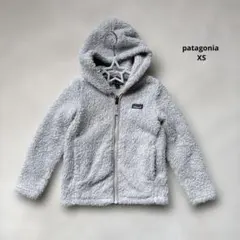 patagonia パタゴニア　フリースパーカー XS グレー 110