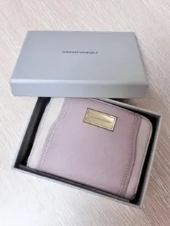 サマンサベガのピンク 二つ折り財布