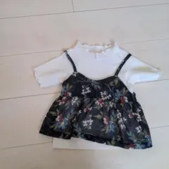 BREEZE 半袖シャツ 女の子 80　Tシャツ　キャミソール