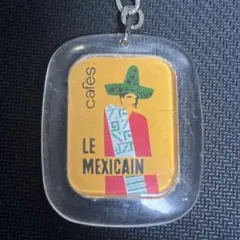 Cafés Le Mexicain フレンチキーホルダー