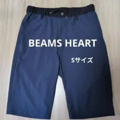 BEAMS HEART ネイビー ショートパンツ