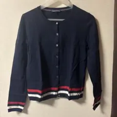 TOMMY HILFIGER カーディガン ネイビー Sサイズのサムネイル