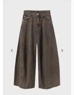 THE TOÉ Santorini Denim Pants ブラウン XS - メルカリ