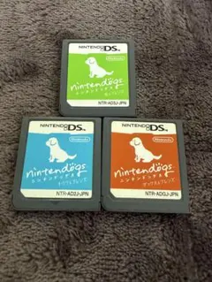 DS ニンテンドックス nintendogs 3本セット
