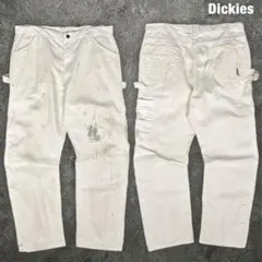 Dickies 白 ペインター W32 ペンキ汚れ#87 Dickies 白 ペインター W32 ペンキ汚れ#87 - メルカリ