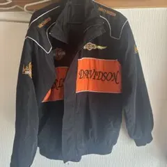 HARLEY-DAVIDSON ナイロンジャケット ブラック/オレンジのサムネイル