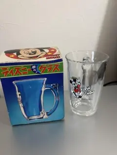 비매품 ディズニー ホルン グラス ミッキーマウス キリンレモン