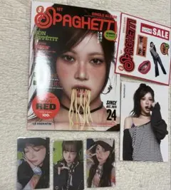 Le SserafimSPAGHETTI コンパクト盤　ウンチェ　おまけ付き