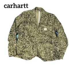 人気！carhartt カーハート　迷彩　テーラード　ジャケット