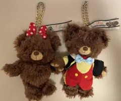 ディズニーストア ユニベアシティー モカ・プリン キーチェーン