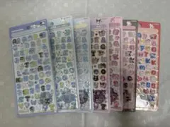 サンスター文具　ボンボンドロップシール 新作サンリオmoji 文字　 7種セット