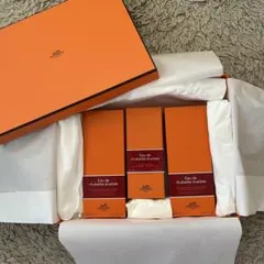 エルメス ルバーブ エカルラット 3点セット 新品 バレニア香水サンプル付