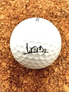 渋野日向子選手サインボール 渋野日向子HINAKO SHIBUNOプロ直筆サイン ゲーム実使用 Titleist