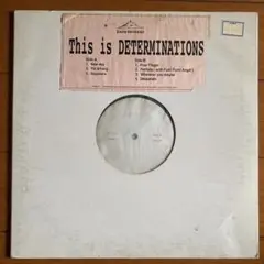 2025年最新】determinations レコードの人気アイテム - メルカリ
