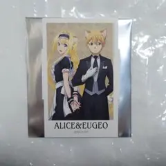 ソードアート・オンライン 猫耳執事・メイド イラストカード ユージオ アリス