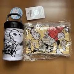スヌーピークールタオル　2点セット
