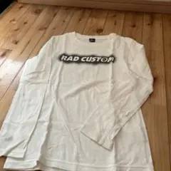 RAD CUSTOM ホワイト長袖カットソー 150cm べべ