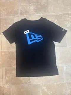 NEW ERA SESAME STRETEコラボ　Tシャツ ブラック